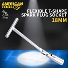 Flexible T Shape Sprak Plug Socket 18mm American Tool 8958322 1