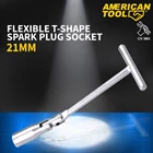 Flexible T Shape Spark Plug Socket 21mm American Tool 8957958 1