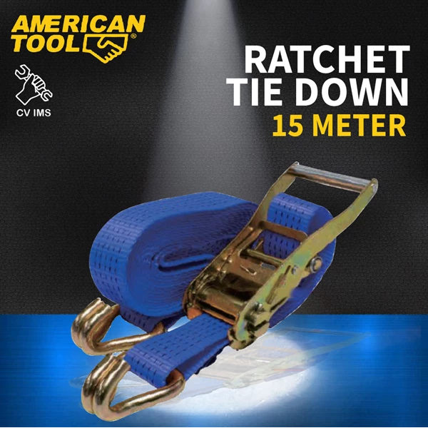 Ratchet Tie Down 15 Meter American Tool 8958465