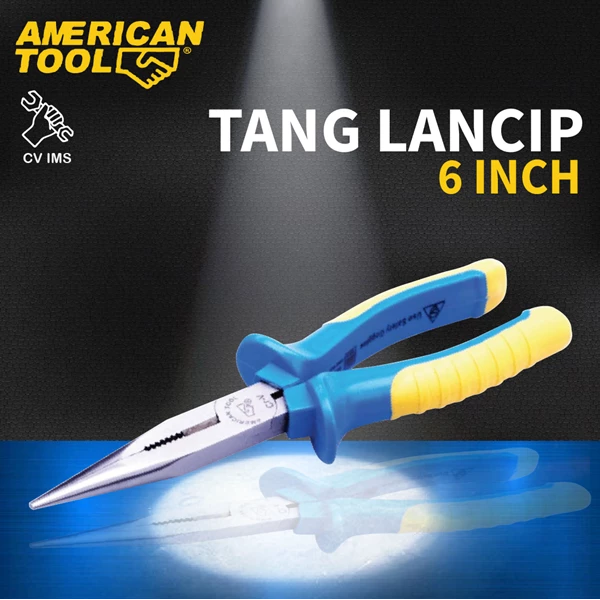 Long Nose Plier 6" American Tool 8956623