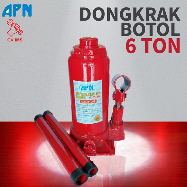Dongkrak Botol 6 Ton APN