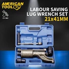 Labour Saving Lug Wrench Set (Long Type) 21x41 American Tool 1