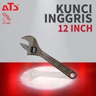 Kunci Inggris / Adjustable wrench 12" ATS 1