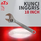 Kunci Inggris / Adjustable wrench 18" ATS 1
