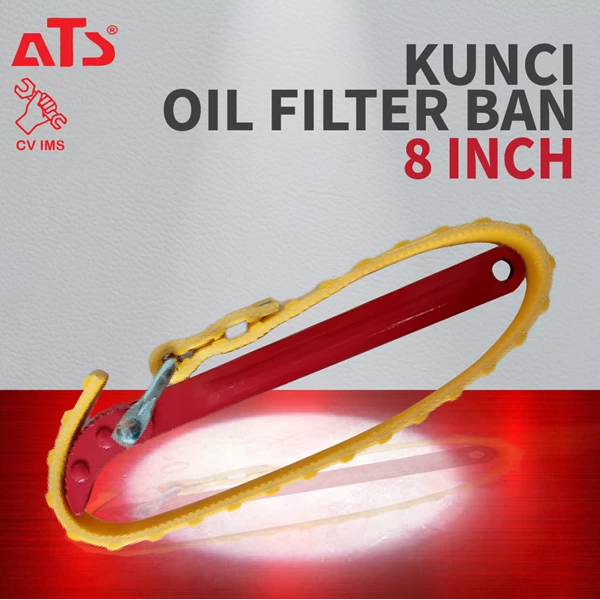 Kunci Oil Filter Ban 8" ATS