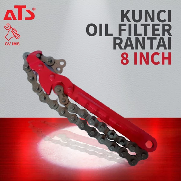 Oil filter wrench chain type 8" ATS