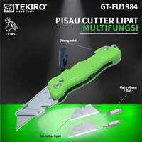 Pisau Cutter Lipat Multifungsi GT-FU1984 TEKIRO