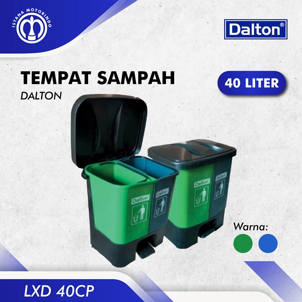 Tempat Sampah 40 Liter Dalton LXD 40CP