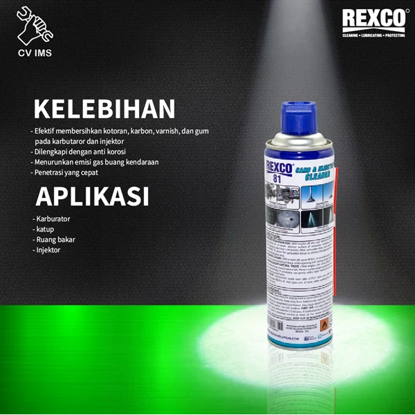Rexco 81 Carburator & Injector Cleaner 500 ml 