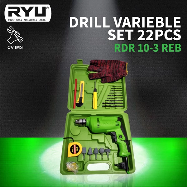 RYU Drill Variable Set (RDR 10-3 REB)