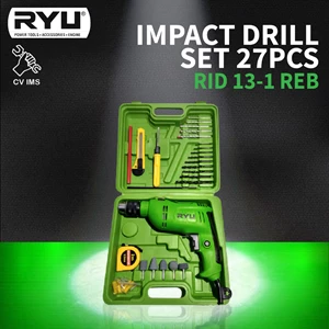 RYU Impact Drill Set 27pcs (RID 13-1 REB)