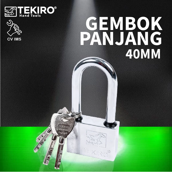 Gembok Panjang TEKIRO  40mm GT-PL1436
