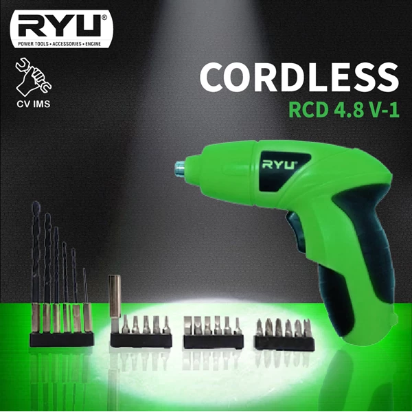 Cordless 4.8V RYU RCD 4.8 V-1