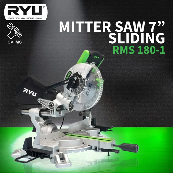 Miter Saw 7" Sliding RYU RMS 180-1