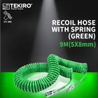 Recoil Hose With Spring TEKIRO 9M 5x8mm AT-RH1116 1