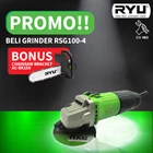 Hand Grinding Machine RYU RSG 100-4 Bonus Chainsaw bracket 1