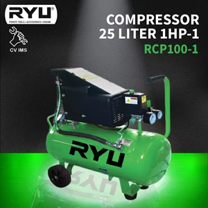 Mesin Kompresor Listrik RYU 25Liter 1 HP-1 RCP100-1