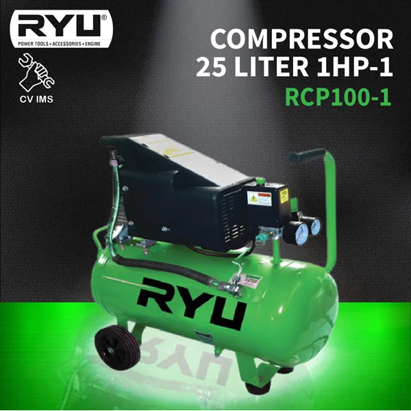 Compressor RYU 25Liter 1 HP-1 RCP100-1