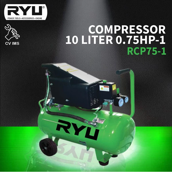 Compressor RYU 10Liter 0.75 HP-1 RCP75-1