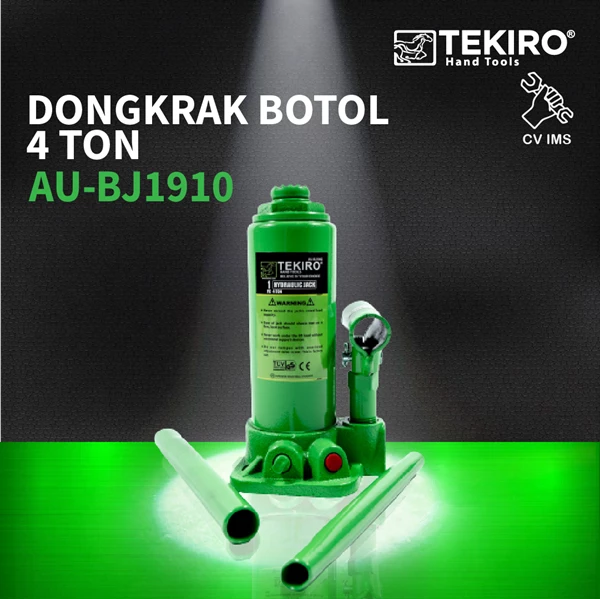 Dongkrak Botol  4 Ton TEKIRO AU-BJ1910
