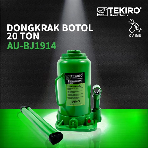 Dongkrak Botol 20 Ton TEKIRO AU-BJ1914
