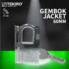 Padlock Jacket 60mm TEKIRO GT-PJ1843 1