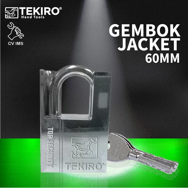Padlock Jacket 60mm TEKIRO GT-PJ1843