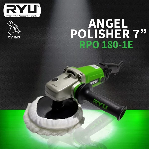 Angle Polisher 7" RYU RPO 180-1E