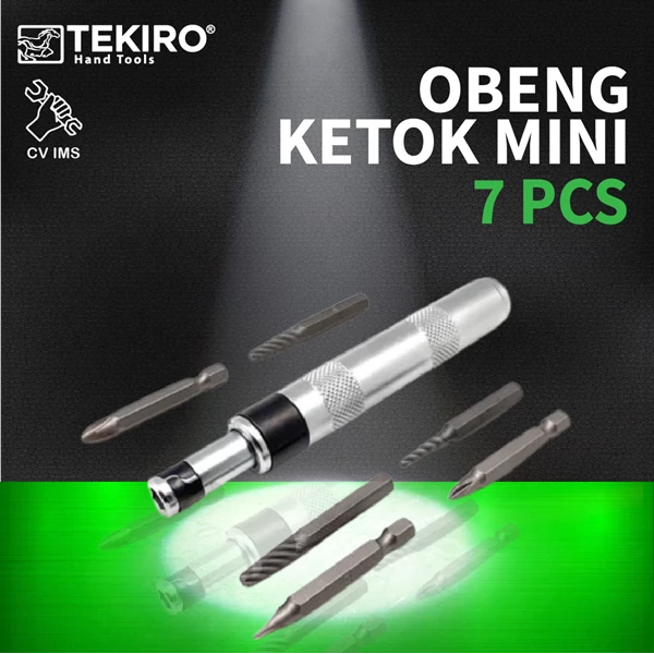 Obeng Ketok Mini Set 7pcs TEKIRO SD-MI1691