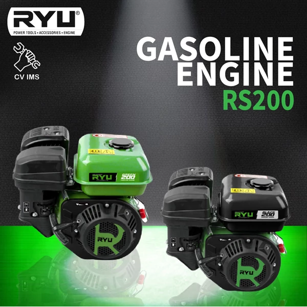 Gasoline Engine RYU RS200 39 x 33 x 33 cm