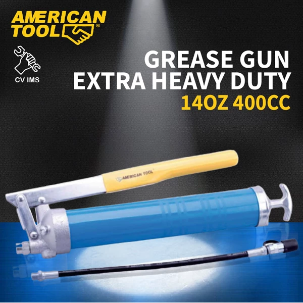 Grease Gun 400CC Extra Heavy Duty American Tool 8957694
