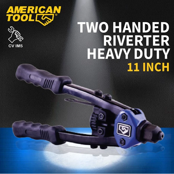 Two Handed Riverter Heavy Duty 11" American Tool 8957774