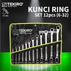 Kunci Ring Set 12pcs (6-32mm) TEKIRO WR-SE0302 1