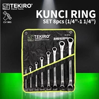 Kunci Ring Set 8pcs (1/4