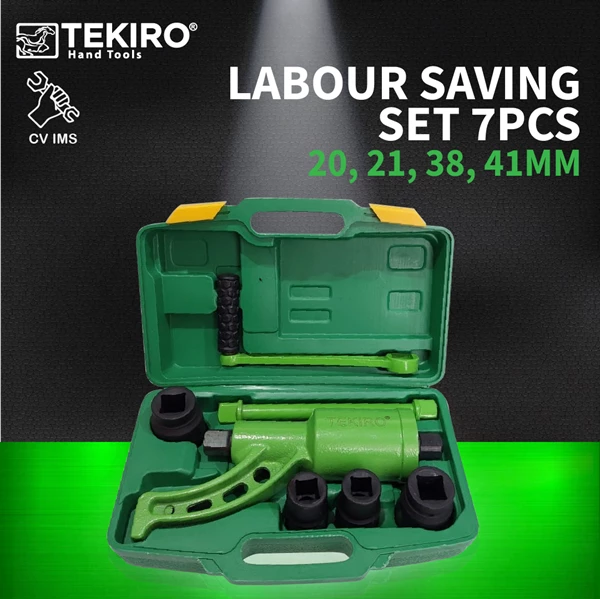 Labour Saving Wrench Set 7pcs (20- 21- 38- 41MM) TEKIRO