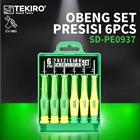 Obeng Set Presisi 6PCS TEKIRO SD-PE0937 1
