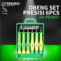 Obeng Set Presisi 6PCS TEKIRO SD-PE0937